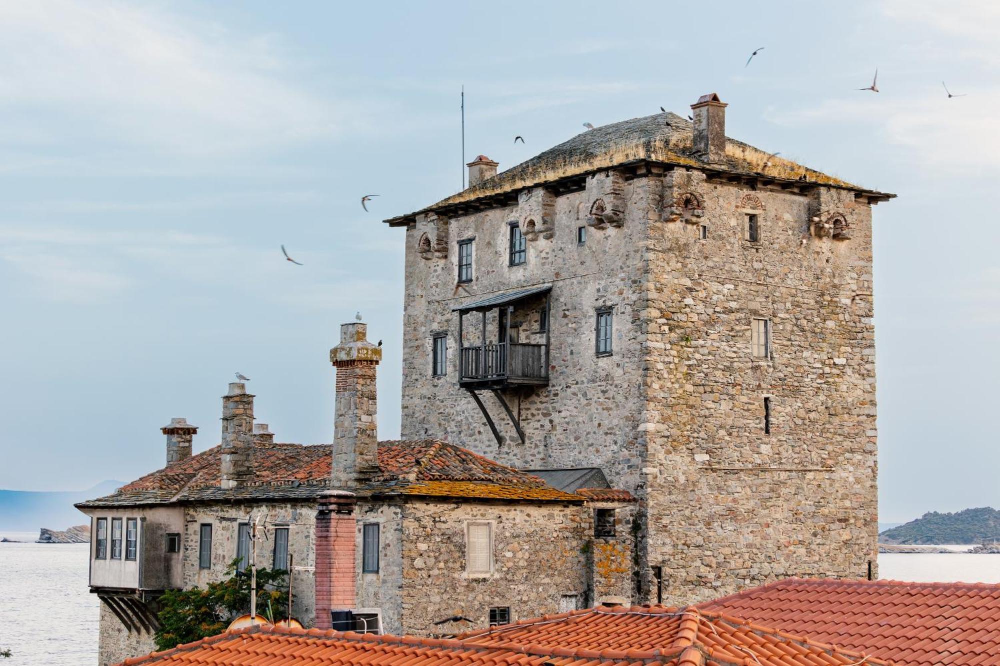 Athos Guest House Pansion Урануполи Екстериор снимка