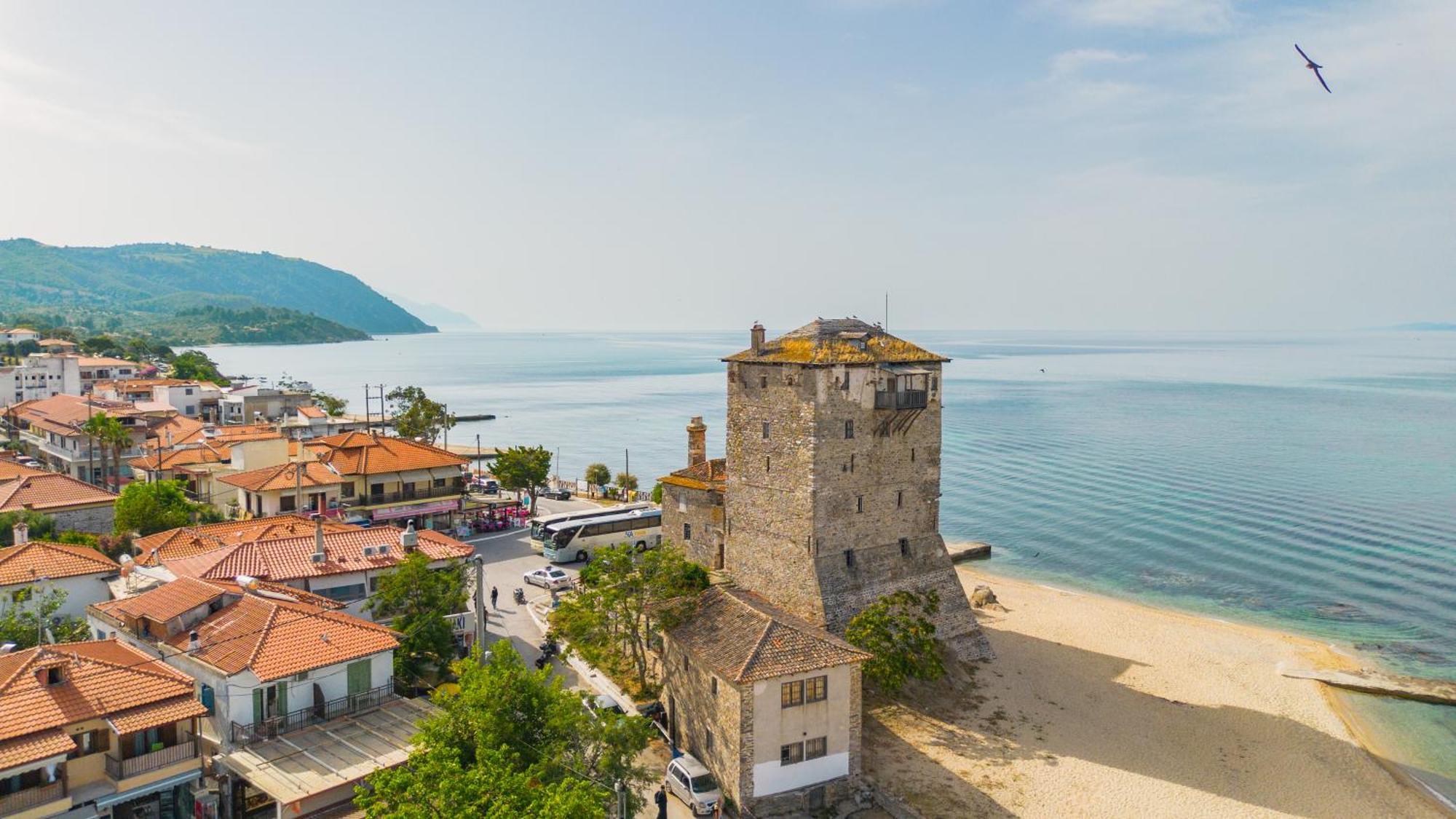 Athos Guest House Pansion Урануполи Екстериор снимка