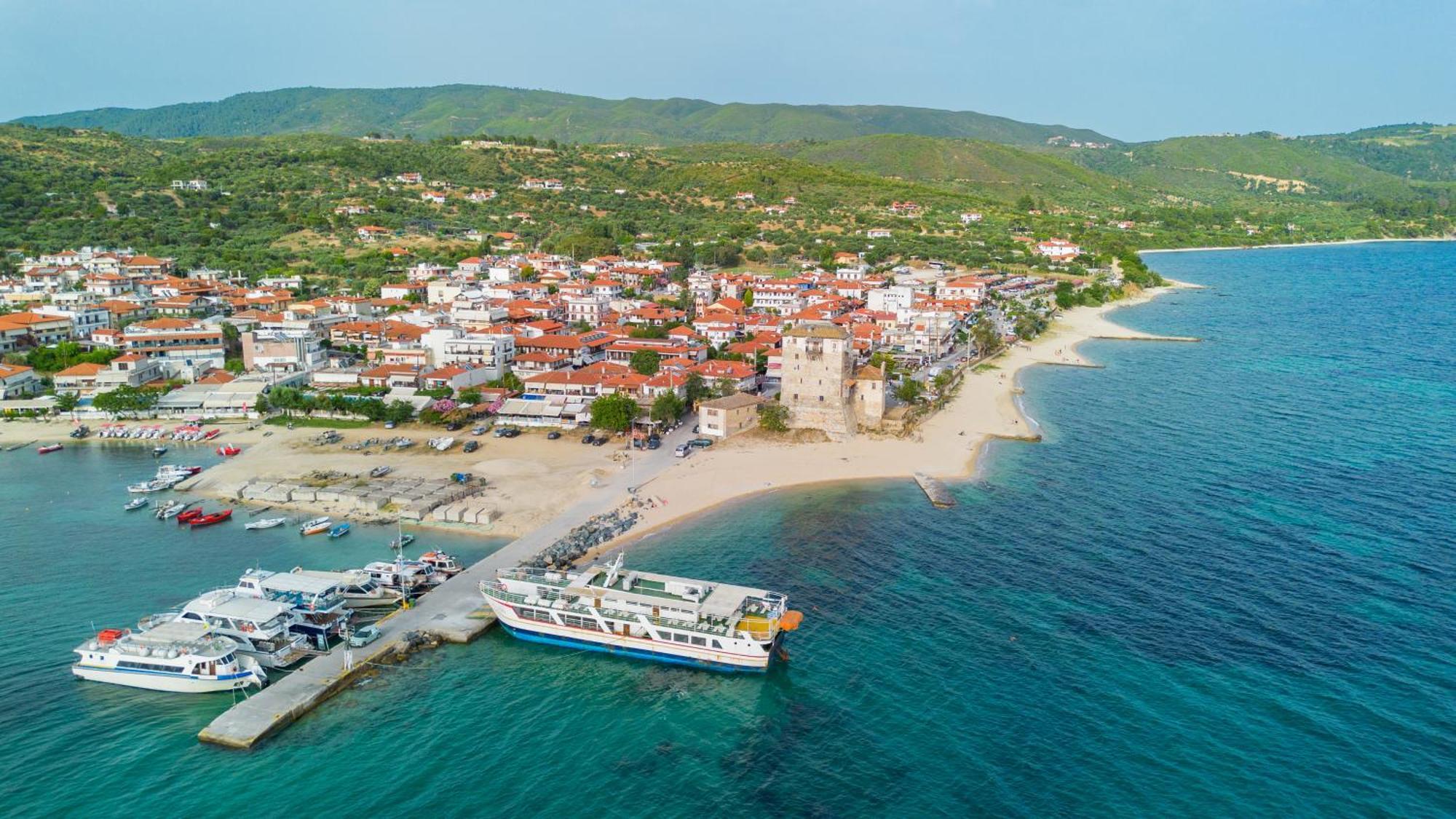 Athos Guest House Pansion Урануполи Екстериор снимка