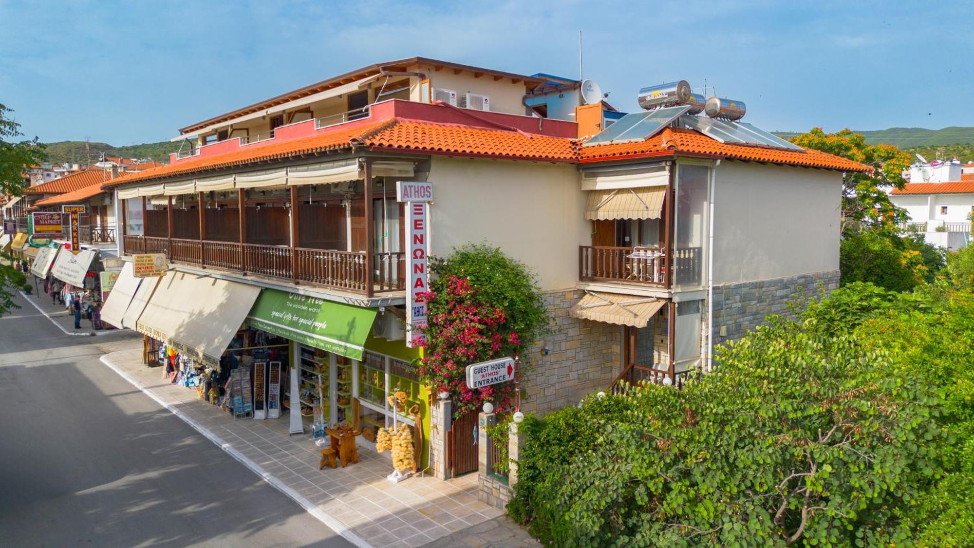 Athos Guest House Pansion Урануполи Екстериор снимка