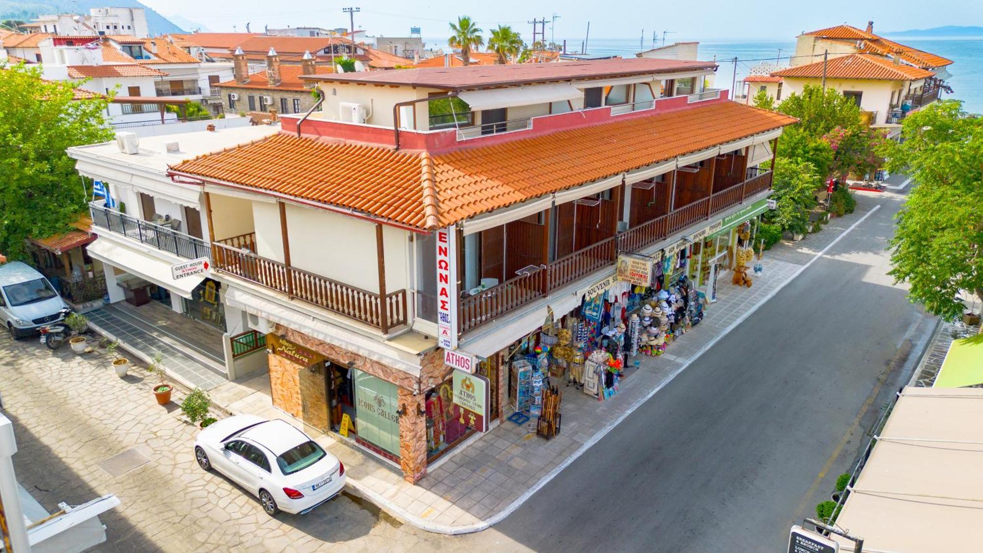 Athos Guest House Pansion Урануполи Екстериор снимка